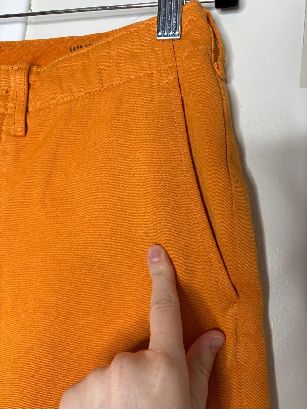 NWT Wallace & Barnes J. Crew Selvedge Officer’s Chino Pants Yellow Size 30 x 32